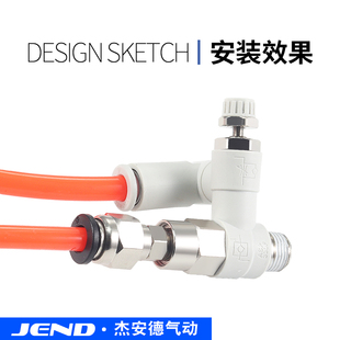 先导止回阀调速阀ASP330F/430F/530F/630F-01-02-06S/08S/10S/12S