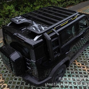 跨境JETOUR T2车顶平台适用于捷途旅行者行李架 行李框 爬梯 书包