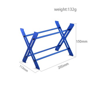源头厂家货架轮胎架RC模型遥控车轮胎展示架小型置物架仓储铝合金