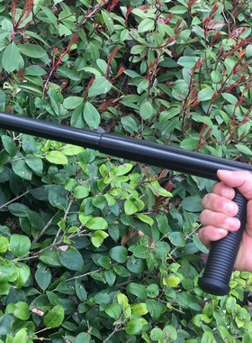 T型拐棍钢伸缩武术防卫保安器材丁字棍保安用品T字棍拐棍武术用品