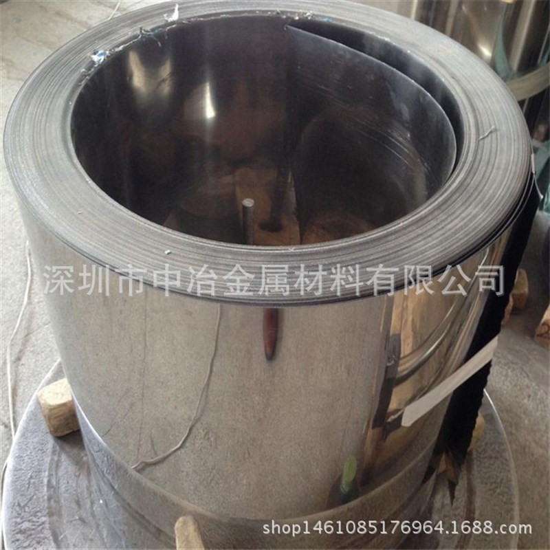供应镀镍 镀锡精密不锈钢带 易焊锡耐腐蚀镀镍钢带0.1 0.2 0.3