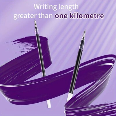 High Qcuality Purple Ink Gel Pens - Smooth Writing , 0 . 7mm