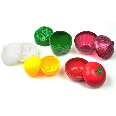 Cute Kitchen Vegetable Fruits Crisper JFood Containers Onion