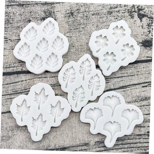 Sugrarcraft Fonda Leaves Cupcake Tools Mold Silicone Resin