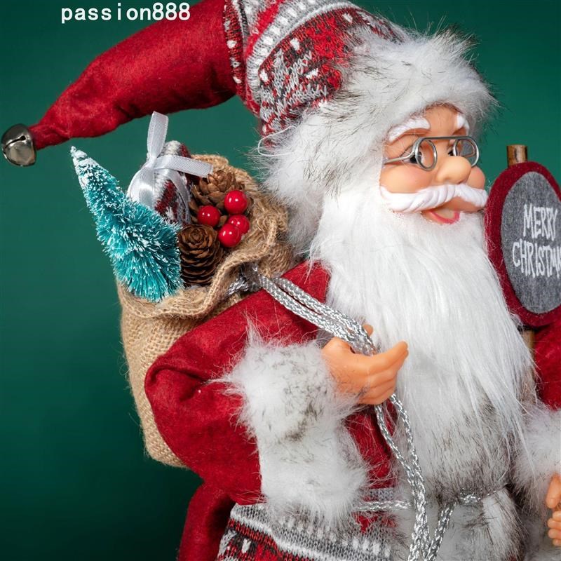 Santa Claus Doll ChristFmas Gift圣诞老人玩偶圣诞礼物