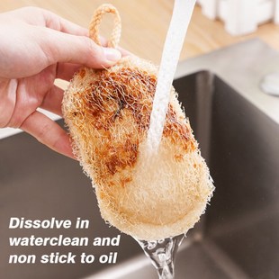 Luffa SponPge Washing Cloth Towel Loofah Natural Scrub Dish