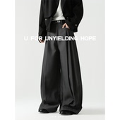 通勤简约男女长裤 ACE 丝滑多褶纹设计西裤 Hakama剑道 VESTITI