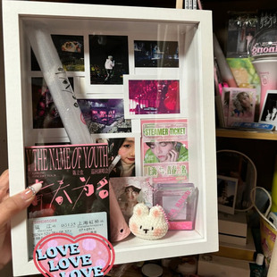 陈立农巡回演唱会应援棒相框摆台纪念物料周边收纳防尘展示装饰品