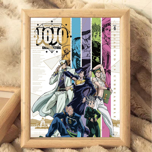 JOJO奇妙冒险卡牌谷子精致照片