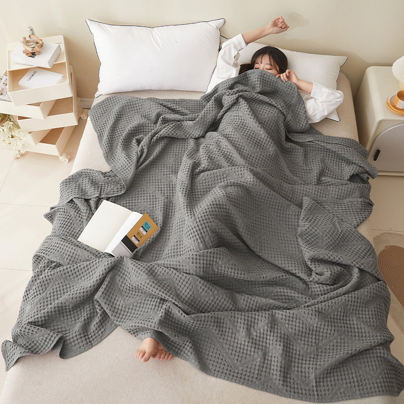 全棉纱布毛巾被夏凉毯子办公室午睡毯沙M发盖毯单人床单空调毯,床上用品,休闲毯/毛毯/绒毯,淘宝优惠券,粉丝福利购,淘宝优惠卷