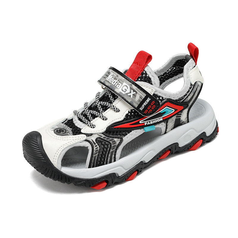 大童凉鞋10男童包头1m2男孩青少年中学生15岁38软底39沙滩鞋41码4