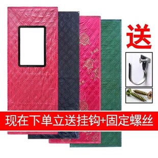 棉门帘加厚保暖防风农村家用商场冷库保温隔热挡风帘可定做 秋冬季