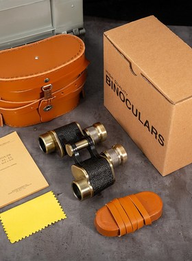 毛瑟8X24青铜双筒望远镜 厂家高清户外夜视坐标测距高清望远