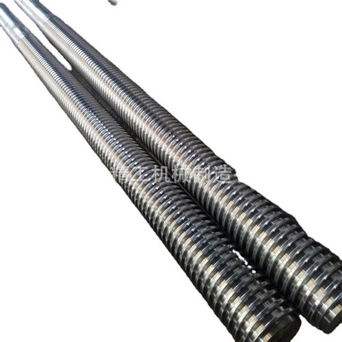 机床梯形丝杆加工龙门铣丝杠Tr60T70T80T90T100大螺距来图正反牙