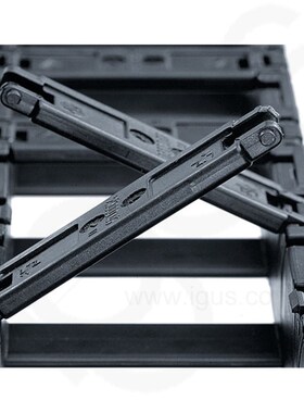 德国易格斯igusE2易装配4年质保塑料拖链坦克链2400/2500