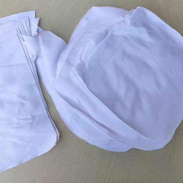 白色床棉布碎擦机布白布碎工业抹布擦机器吸油纯棉碎布
