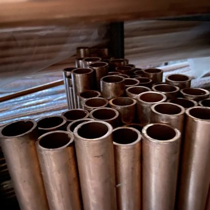 无缝紫铜管空调制冷TP2紫铜盘管毛细紫铜管蚊香盘管