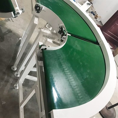 现货 90度转弯式皮带输送机配件 传送带小型皮带转弯机配件