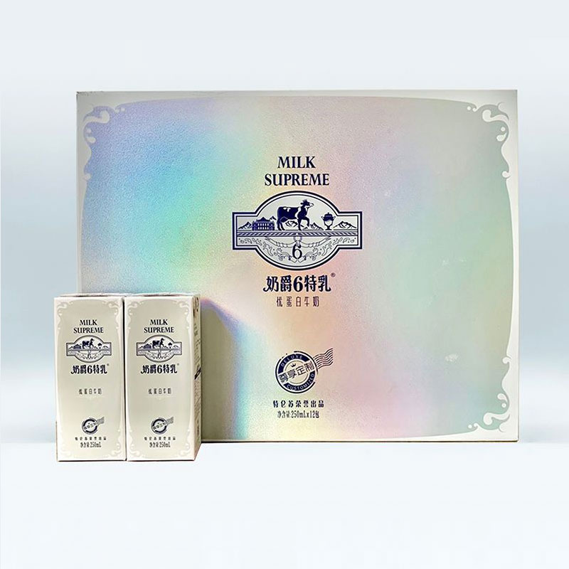 10月产蒙牛特仑苏奶爵6特乳牛奶