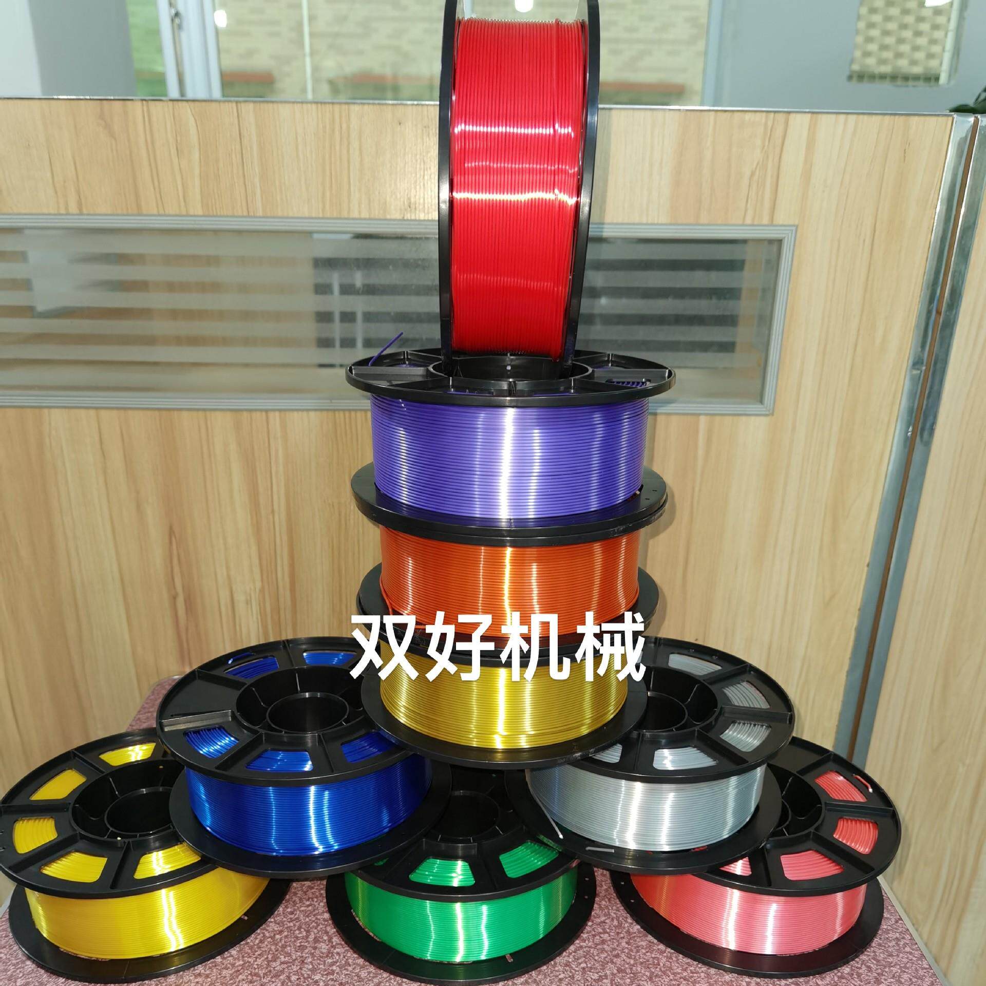 3D耗材收卷机PLAABS线材绕卷3D打印丝在线联机收卷整齐排线