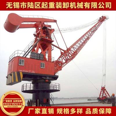 抓斗式起重机HGQ10型厂家定制码头用吊机地铁工地轮胎起重机