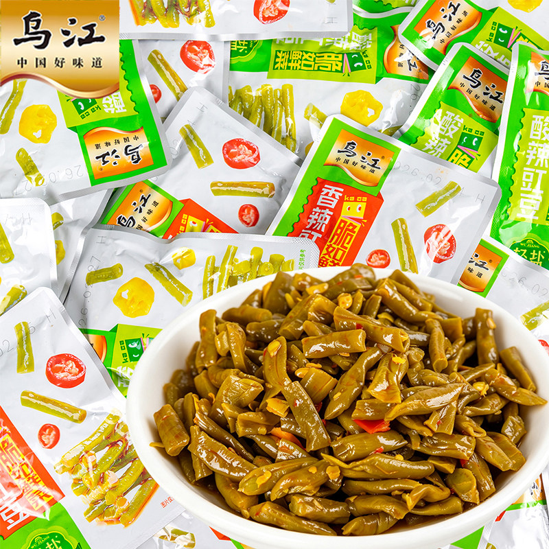 乌江轻盐豇豆咸菜下饭菜煮粥拌面图片