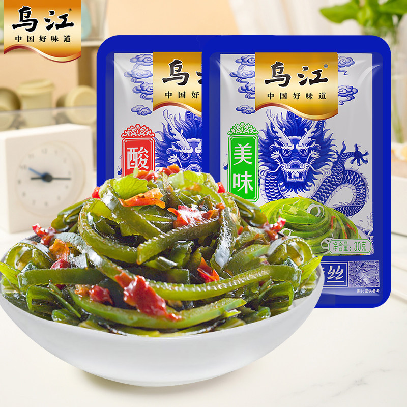 乌江海带丝开袋即食涪陵特产零食图片