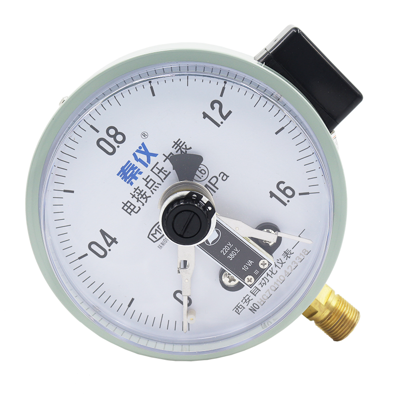 西安自动化仪表一厂YX100 YX150 1 2.5 1.6MPA电接点压力表真空表