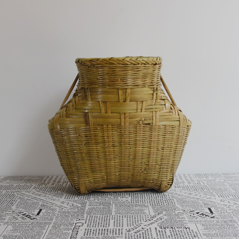 手工竹编采摘篓装鱼篓水果茶叶篓子竹筐竹篮S垂钓备用泥鳅鳝篓,特色手工艺,竹编/竹雕,淘宝优惠券,粉丝福利购,淘宝优惠卷