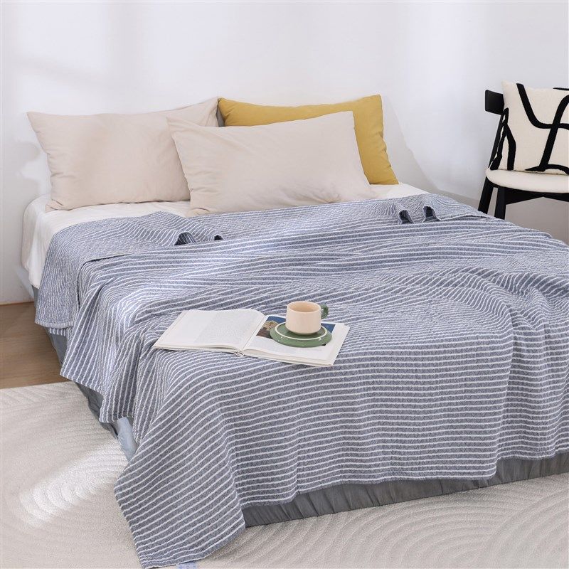 纱布多层毛巾被盖毯全棉单双人夏季薄毯M子双层棉纱夏被午睡毯,床上用品,休闲毯/毛毯/绒毯,淘宝优惠券,粉丝福利购,淘宝优惠卷