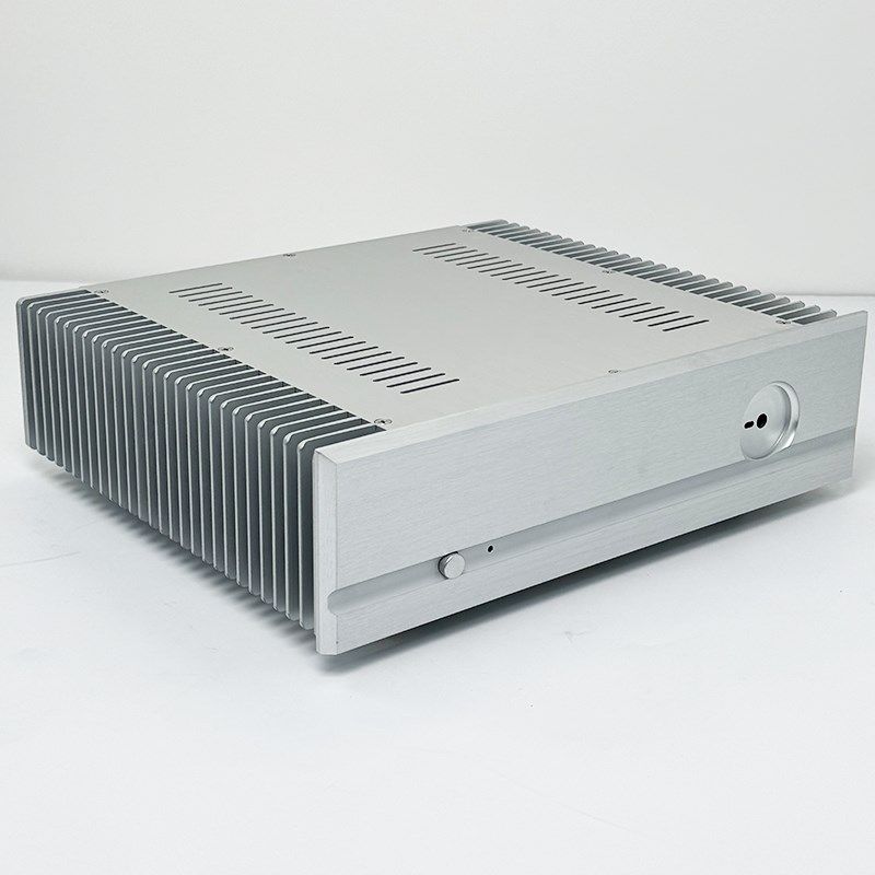 365铝型材f纯后级大功率散热器机箱 全铝功放外壳 胆机箱 电源铝