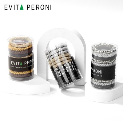 丹麦Evita Peroni/依慧达新款弹力皮筋发绳头饰扎头发黑色女发圈