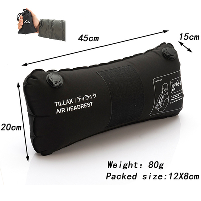 Tillak户外露营充气枕便携式柔软超轻枕头月亮椅折叠椅充气款靠枕