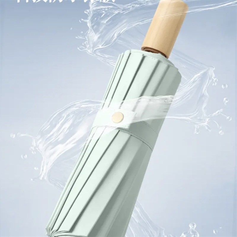 新款16骨晴雨伞加大伞面彩胶防晒伞三折伞手动伞抗UV遮阳伞女,居家日用,伞,淘宝优惠券,粉丝福利购,淘宝优惠卷