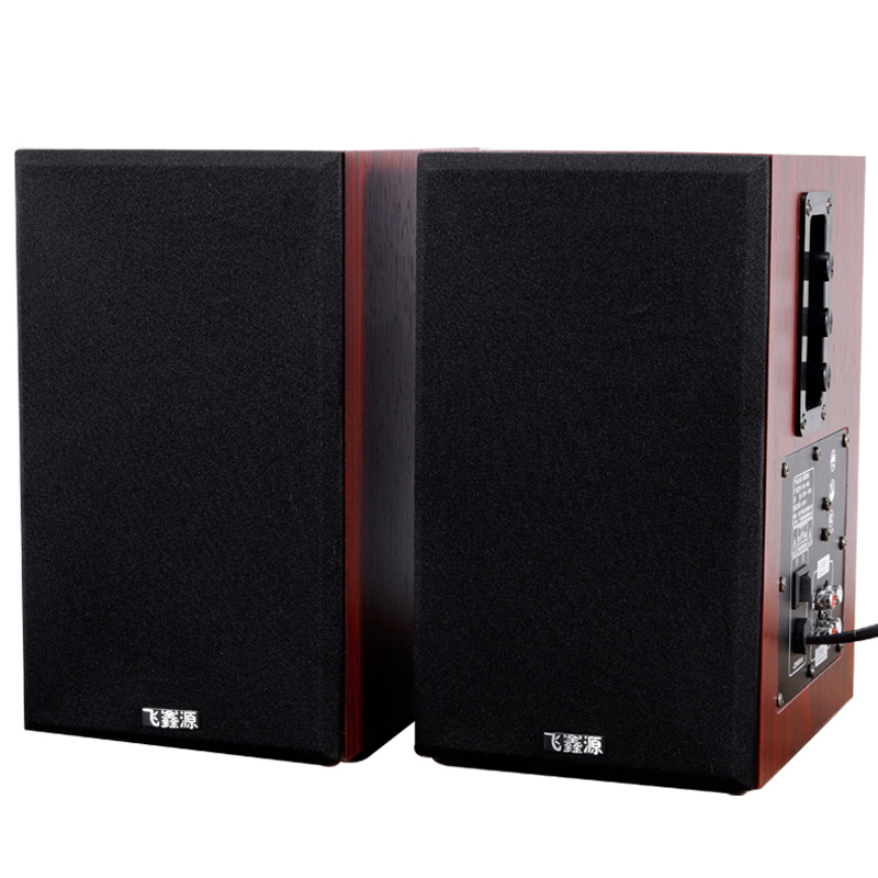 电脑音箱笔记本台式手机多媒体教室工程壁挂音响木质2.0有源对箱