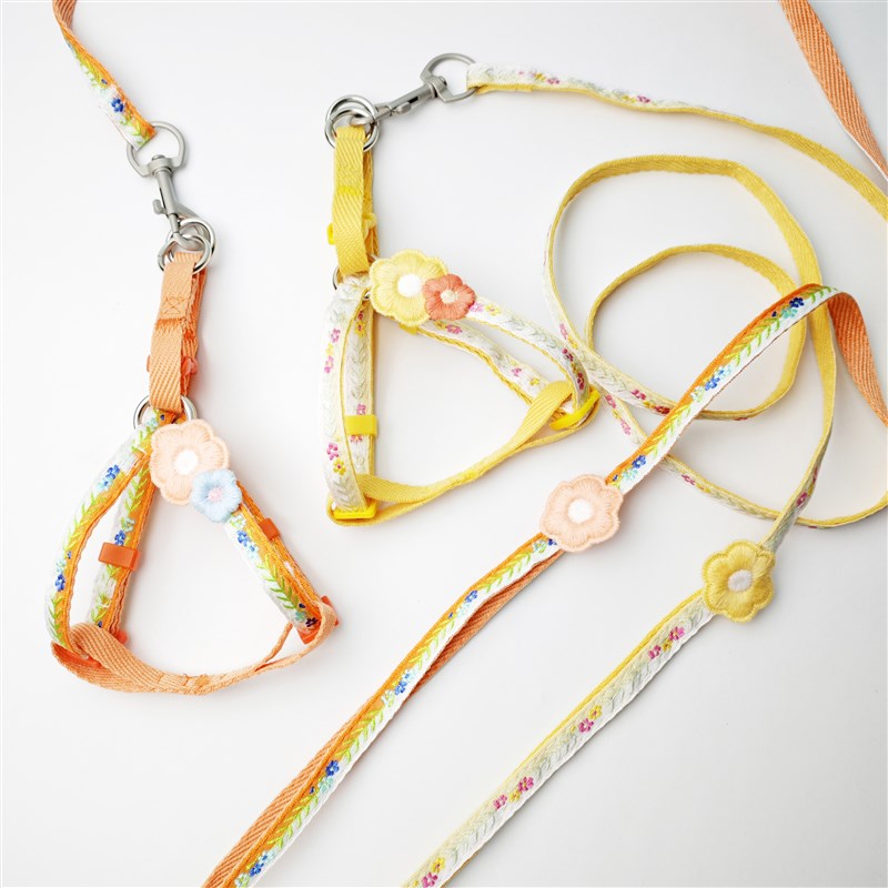 超轻便狗狗牵引绳小型犬幼犬狗绳子猫咪背心项圈可调节宠物牵引绳