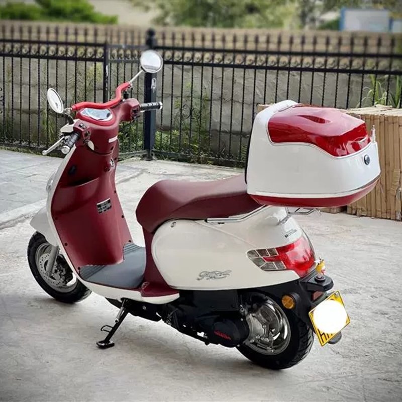 适用本田塔帕100后尾箱改装WH100T-2C/5摩托尾架载物后备箱配件