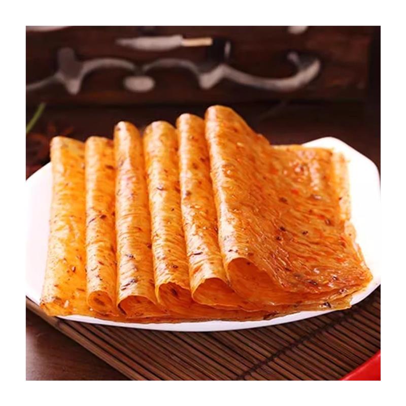 新日期老式大辣片手撕辣条