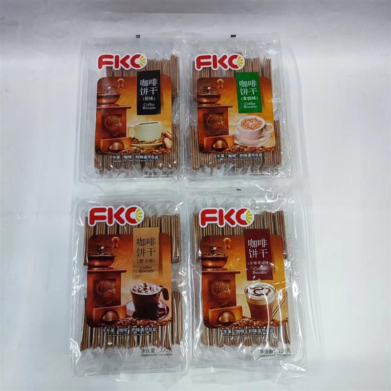 新货FKO咖啡饼干拿铁摩卡