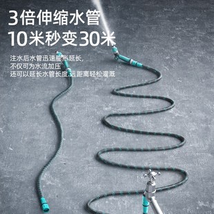 高压洗车水枪家用冲洗花园喷头淋水强力洗地神器浇花伸缩水管软管
