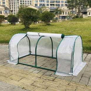 温室花房遮阳防雨防冻家用大棚保温棚多肉植物暖房保暖保温拱姗婷