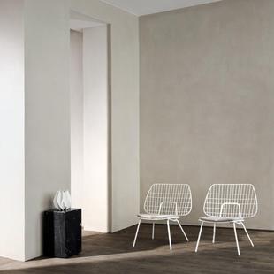 轻奢风大理石客厅酒店样品屋展示中心玄关样板间展示台雕塑底座墩