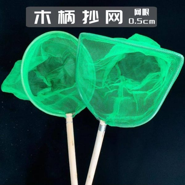 不锈钢一体成型抄网鱼苗打大鱼大物养殖捞虾网兜泥鳅鱼捞渔具