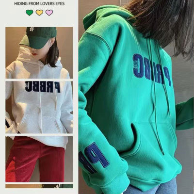 连帽卫衣女新款2025爆款时尚洋气秋冬季加绒加厚韩版宽松外套设计