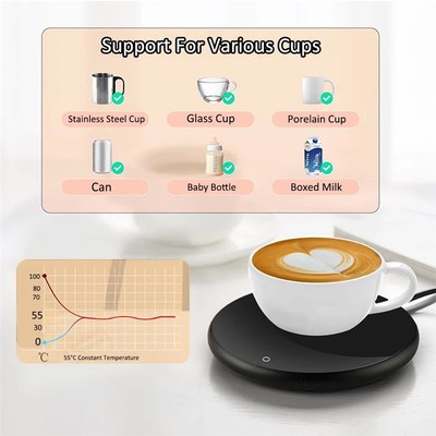 Coffee Cup Heater Mug Warmeyr USB Heating Pad Electic Milk T