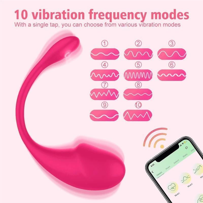 Wireless Vibration Love vEgg Vibrator Vaginal G Spot Vibrati