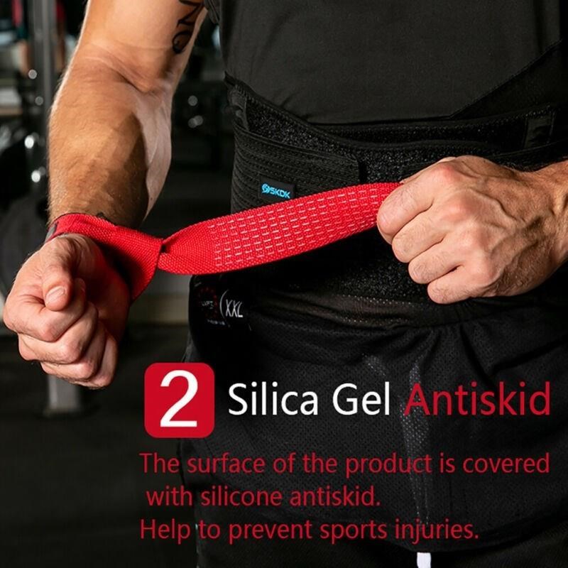Padded Weight Lifting Trainying Gloves Wrap Gym Straps Hand