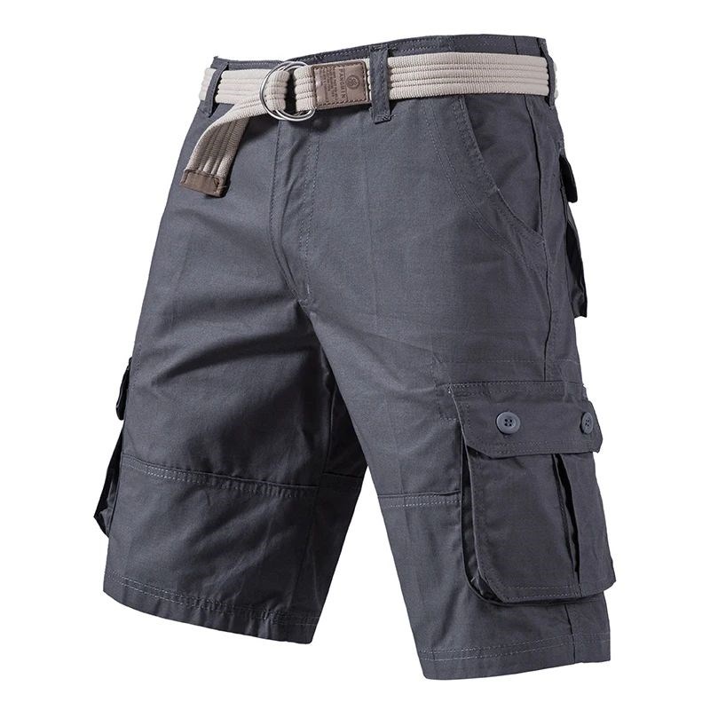 Cargo Knee Shorts Men Sporxts Casual Bermuda Shorts Plus Siz