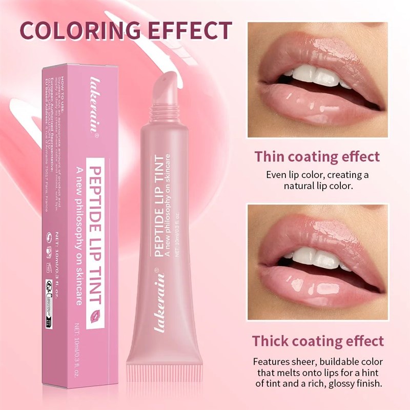 10ml Peptide Lip atment MoisturizFing Lip Mask Gel To Remove