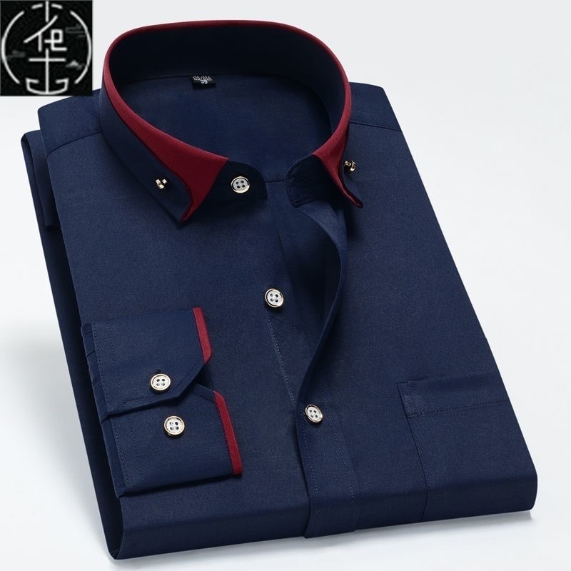 Longsleeve Shirt Shirts For Men Formal Office ClotheZs Work